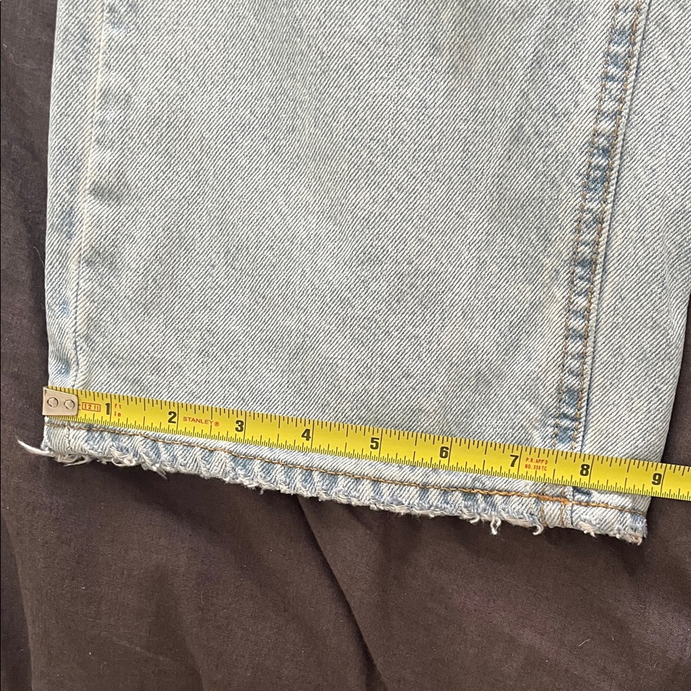 BDG Light Blue Distressed Boyfriend Jeans - Picture 7 of 7